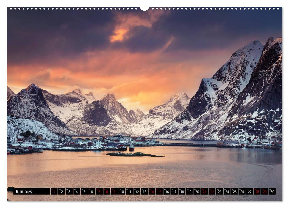 Lofoten Inselzauber (CALVENDO Premium Wandkalender 2025)