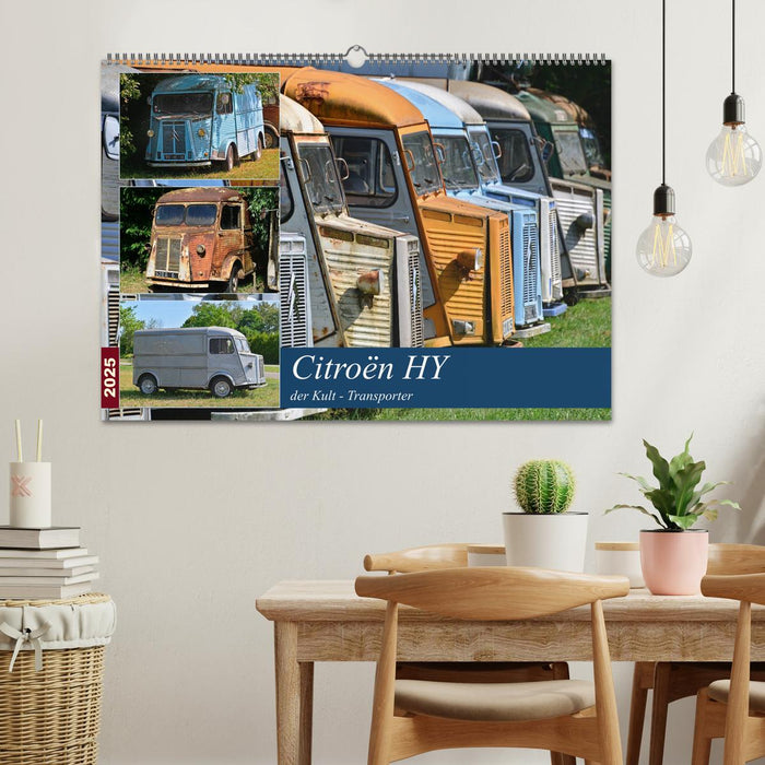 Citroën HY der Kult -Transporter (CALVENDO Wandkalender 2025)