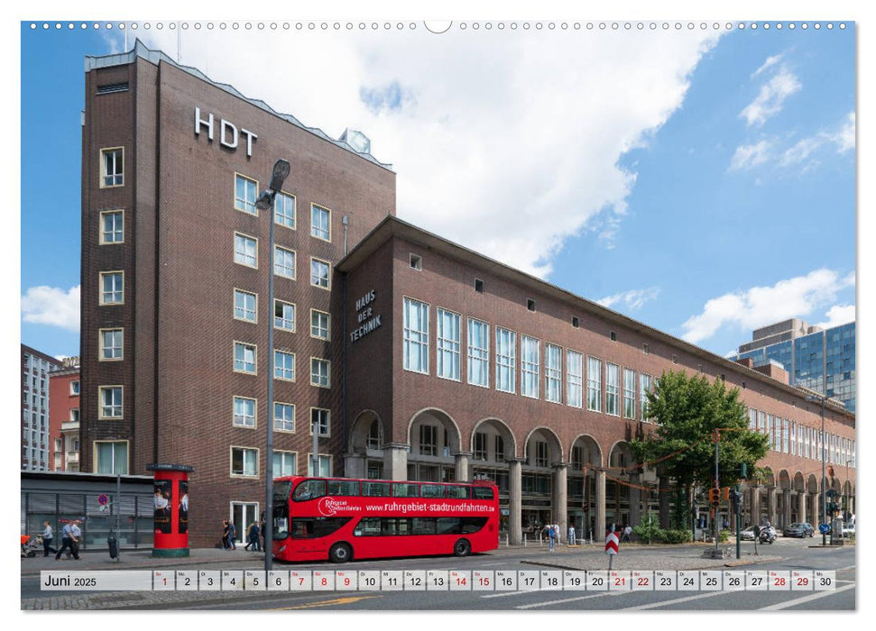 Bauhaus-Architektur im Ruhrgebiet (CALVENDO Premium Wandkalender 2025)