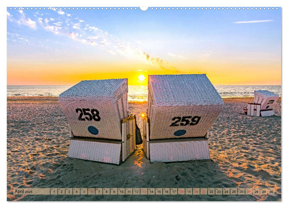 SYLT-LIEBE Atemberaubende Momente (CALVENDO Premium Wandkalender 2025)