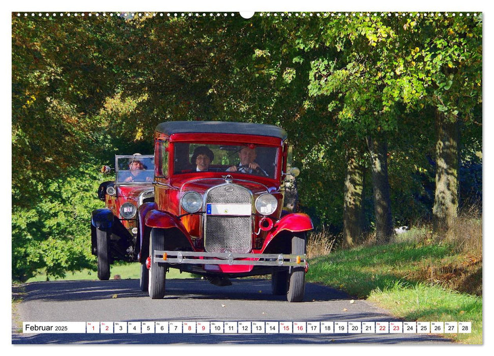 Oldtimer in Colditz (CALVENDO Premium Wandkalender 2025)