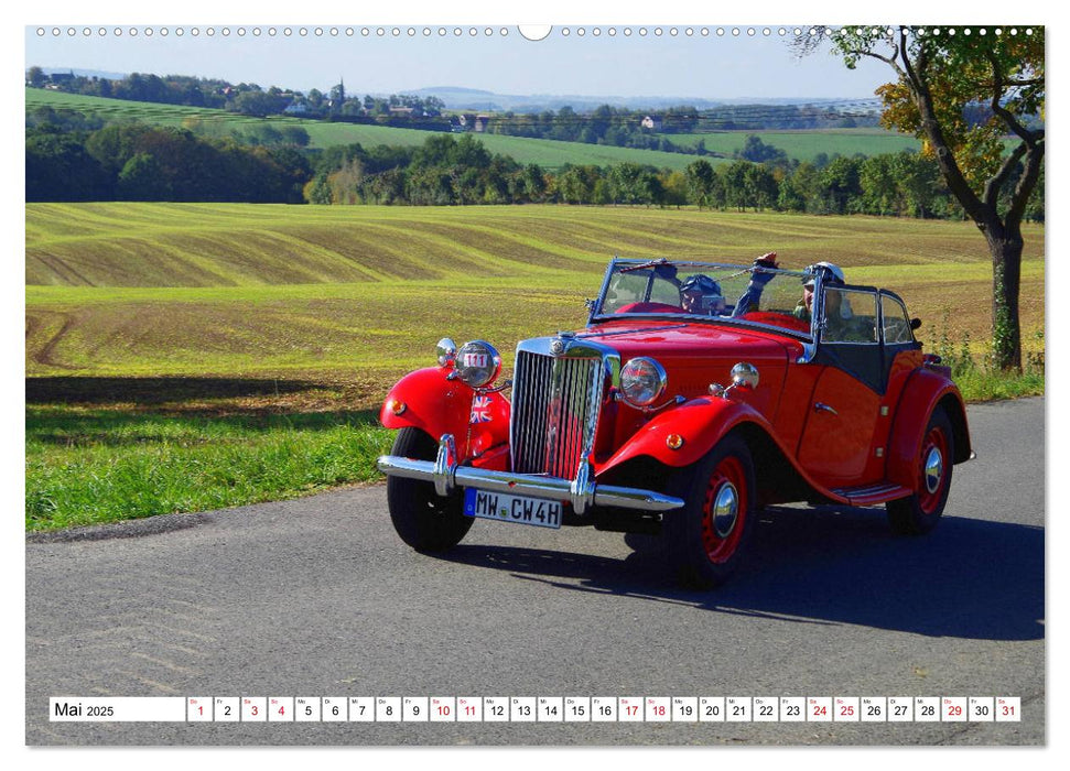 Oldtimer in Colditz (CALVENDO Premium Wandkalender 2025)