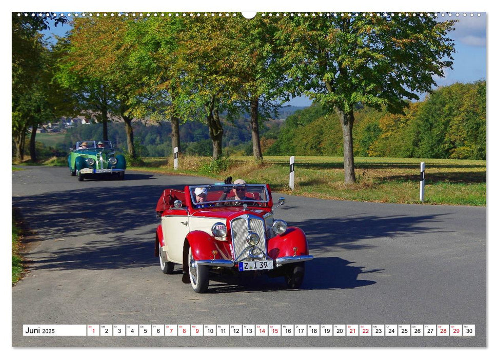 Oldtimer in Colditz (CALVENDO Premium Wandkalender 2025)