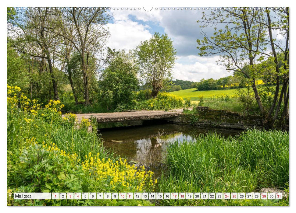 Das lieblicheTaubertal. (CALVENDO Premium Wandkalender 2025)