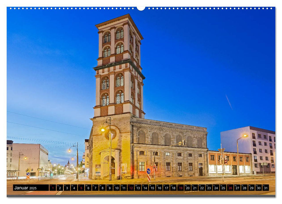 DESSAU - Eine Stadt mit vielen Gesichtern (CALVENDO Wandkalender 2025)