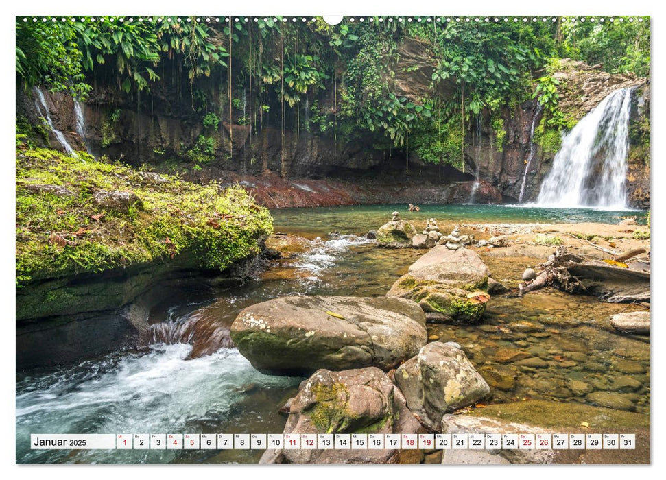 Karibik - Guadeloupe (CALVENDO Premium Wandkalender 2025)