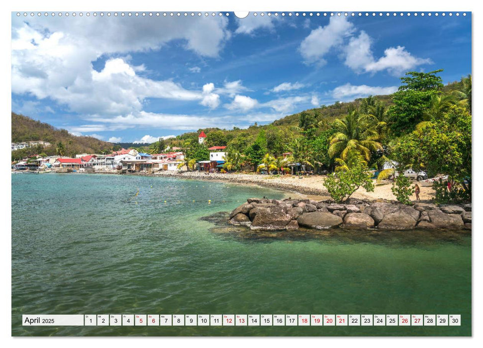 Karibik - Guadeloupe (CALVENDO Premium Wandkalender 2025)