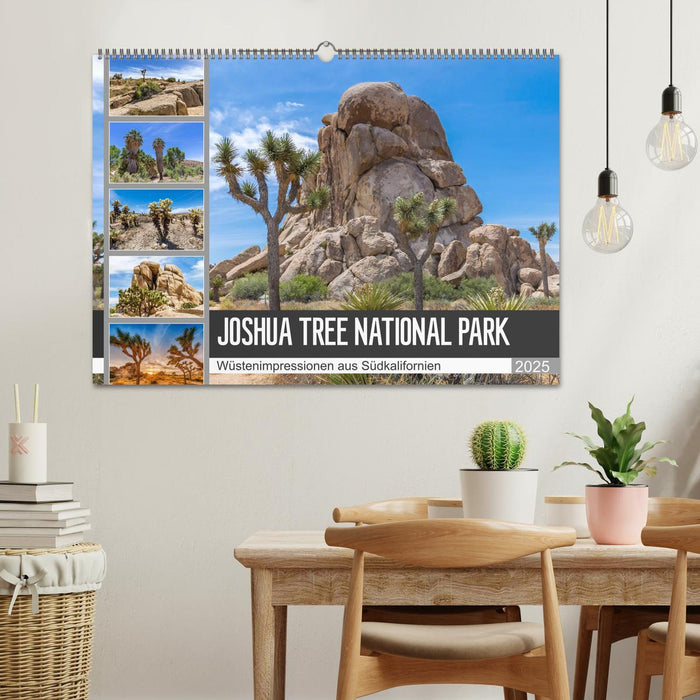 JOSHUA TREE NATIONAL PARK Wüstenimpressionen aus Südkalifornien (CALVENDO Wandkalender 2025)