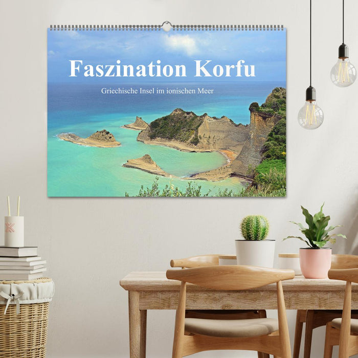 Faszination Korfu (CALVENDO Wandkalender 2025)