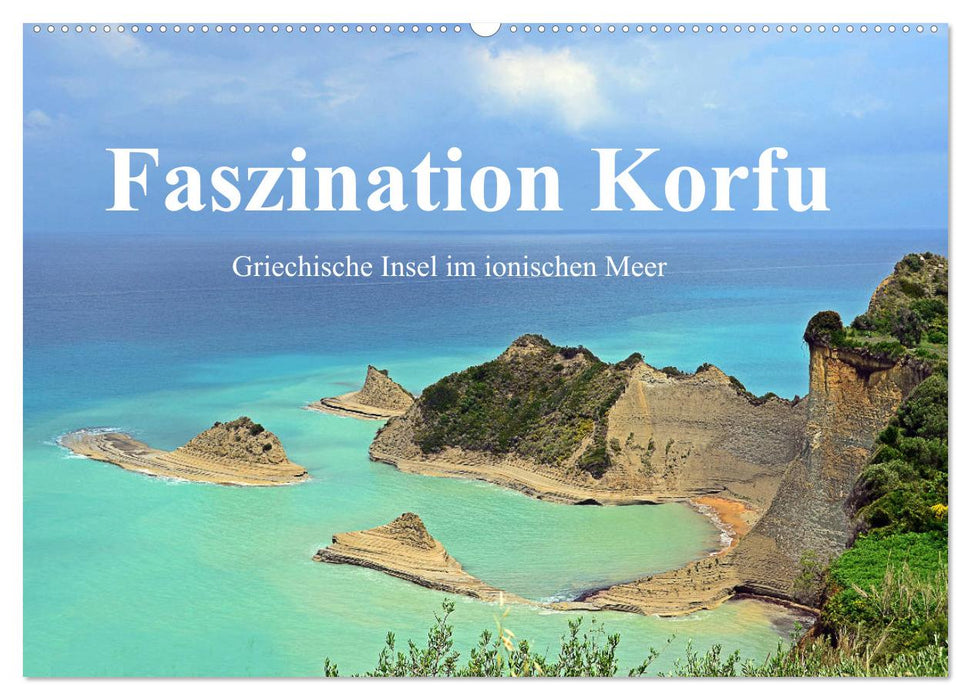 Faszination Korfu (CALVENDO Wandkalender 2025)