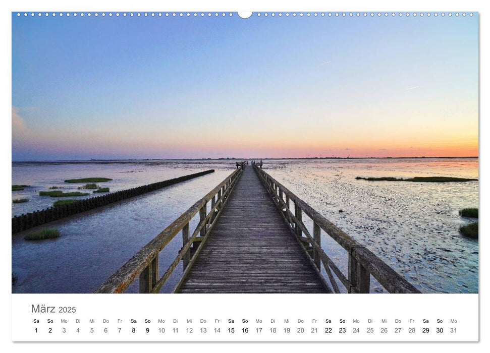 Nordfriesland (CALVENDO Premium Wandkalender 2025)