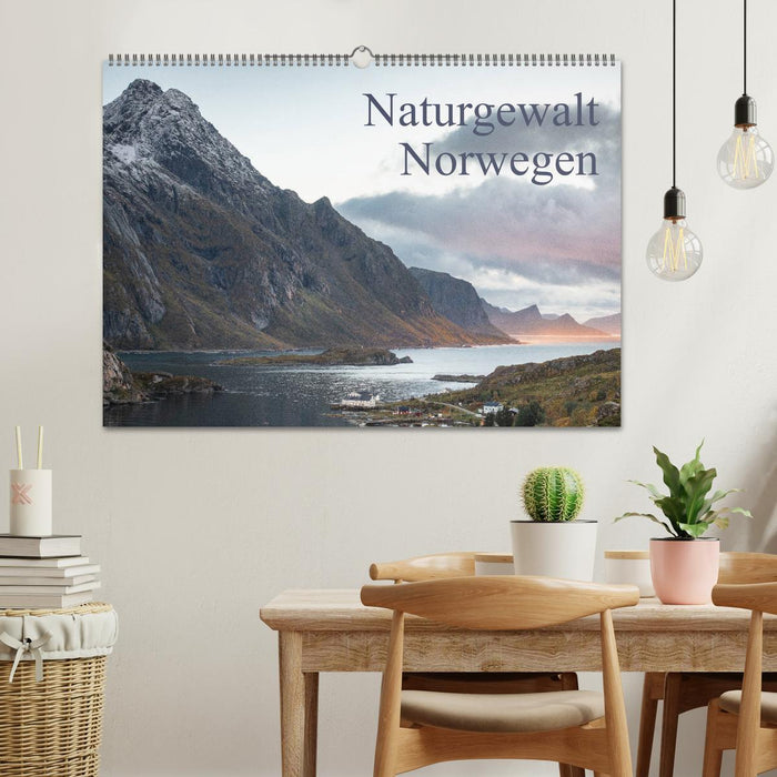 Naturgewalt Norwegen (CALVENDO Wandkalender 2025)