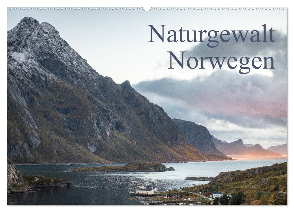 Naturgewalt Norwegen (CALVENDO Wandkalender 2025)