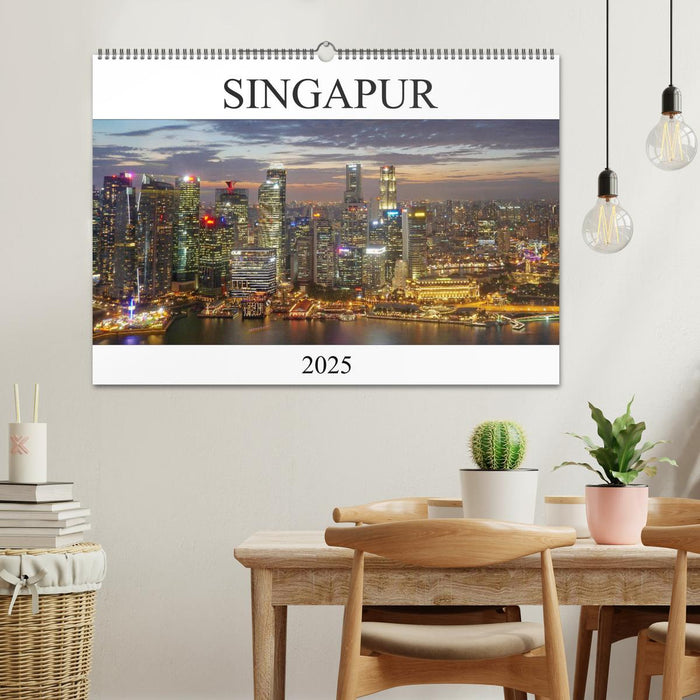 Singapur (CALVENDO Wandkalender 2025)