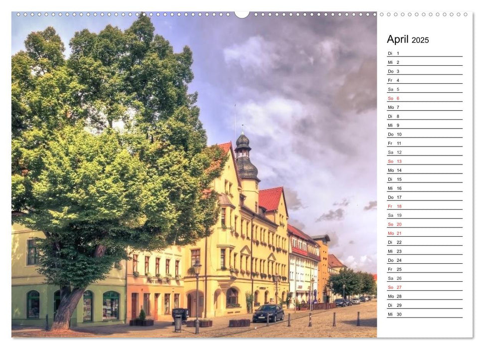 Die Stadt Hettstedt (CALVENDO Wandkalender 2025)