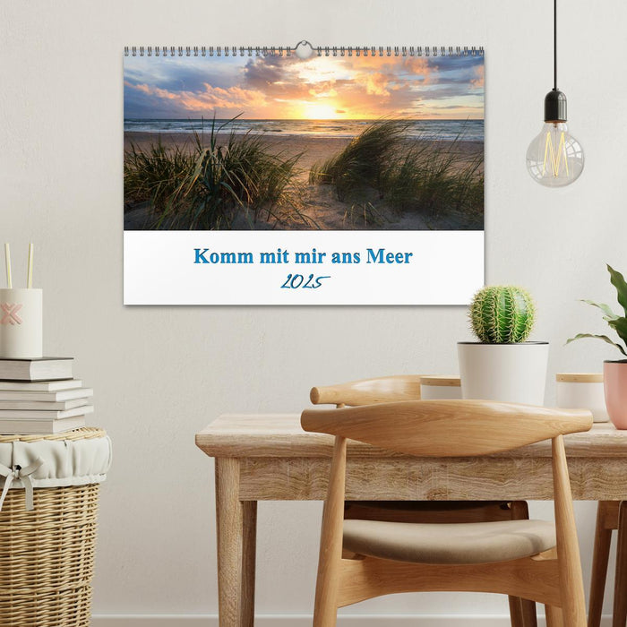 Komm mit mir ans Meer (CALVENDO Wandkalender 2025)