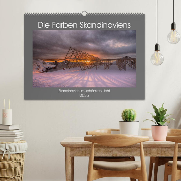 Die Farben Skandinaviens (CALVENDO Wandkalender 2025)