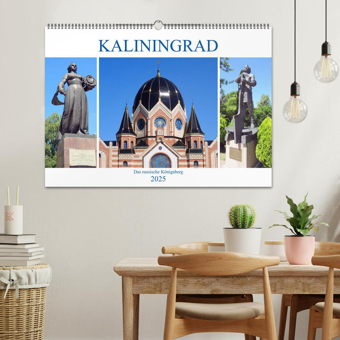 Kaliningrad - Das russische Königsberg (CALVENDO Wandkalender 2025)