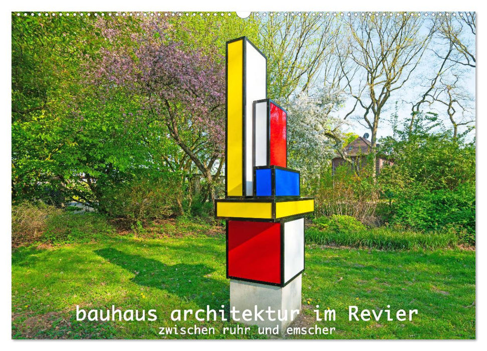 Bauhaus-Architektur im Ruhrgebiet (CALVENDO Wandkalender 2025)