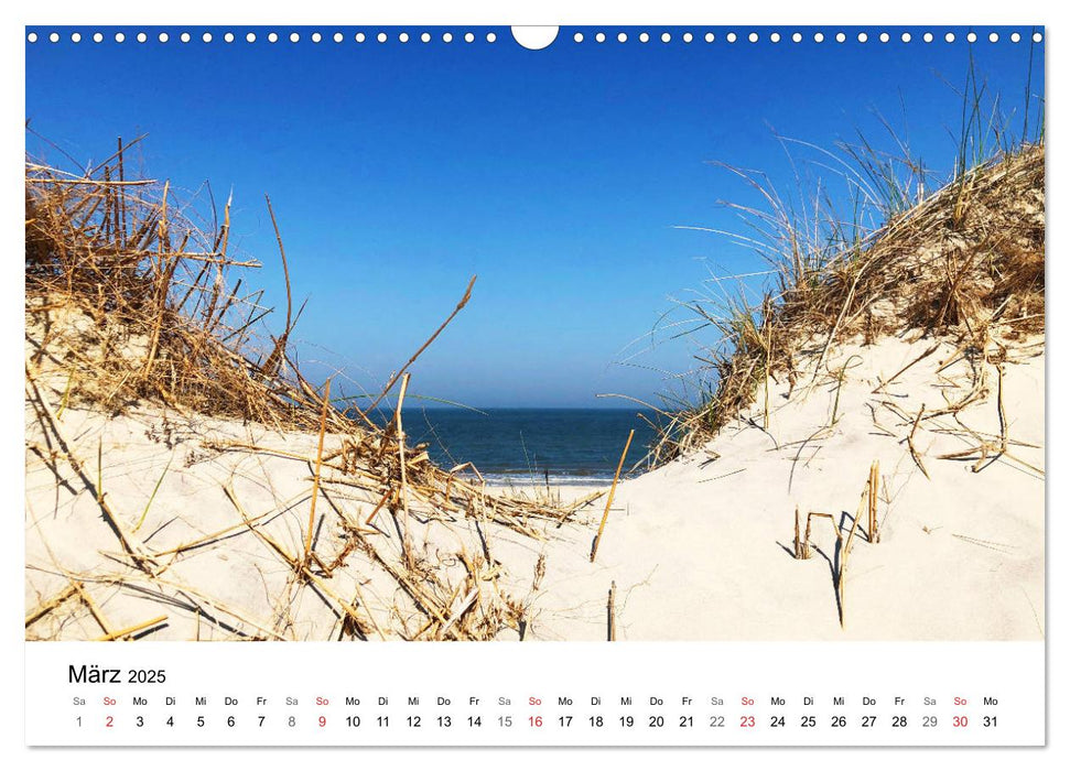 Borkum - Wo die Zeit still steht. (CALVENDO Wandkalender 2025)