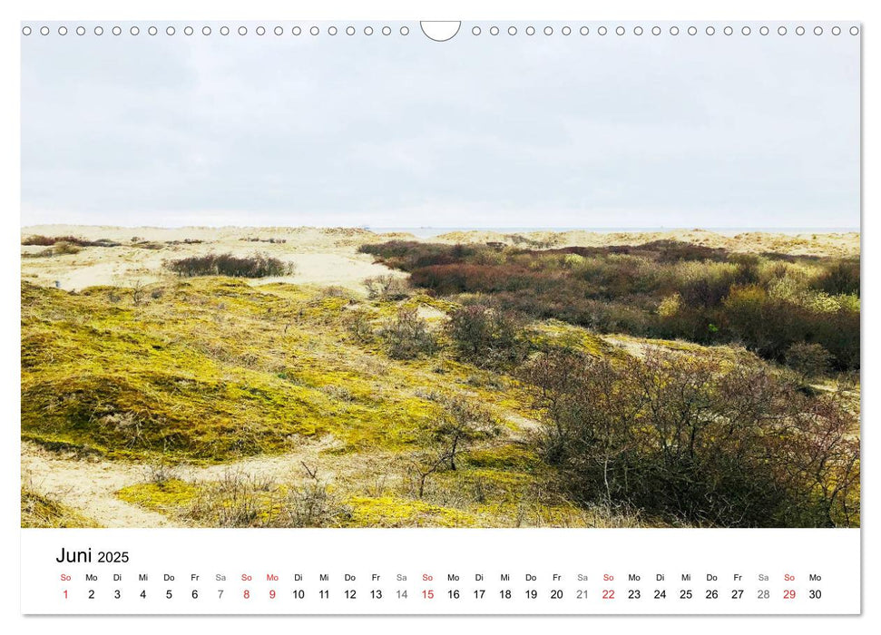 Borkum - Wo die Zeit still steht. (CALVENDO Wandkalender 2025)