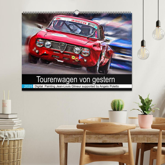 Tourenwagen von gestern (CALVENDO Wandkalender 2025)