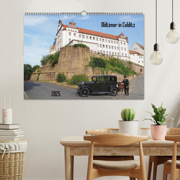 Oldtimer in Colditz (CALVENDO Wandkalender 2025)