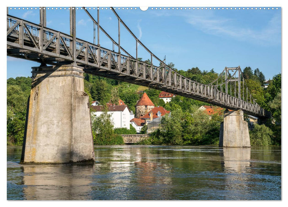 Drei Flüsse Stadt Passau (CALVENDO Premium Wandkalender 2025)