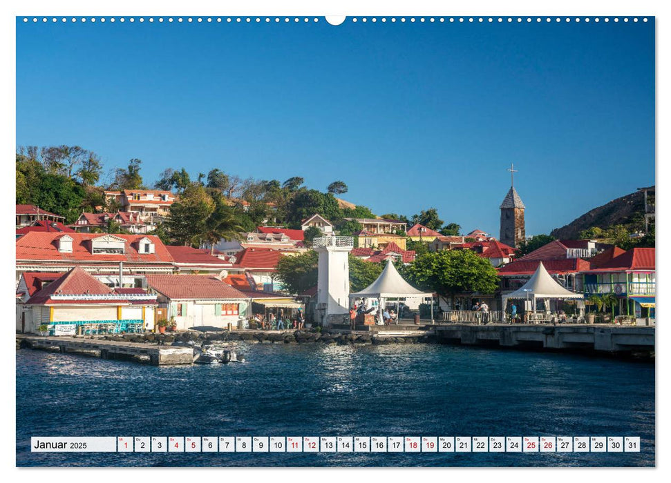 Karibik - Les Saintes - Terre De Haut (CALVENDO Premium Wandkalender 2025)