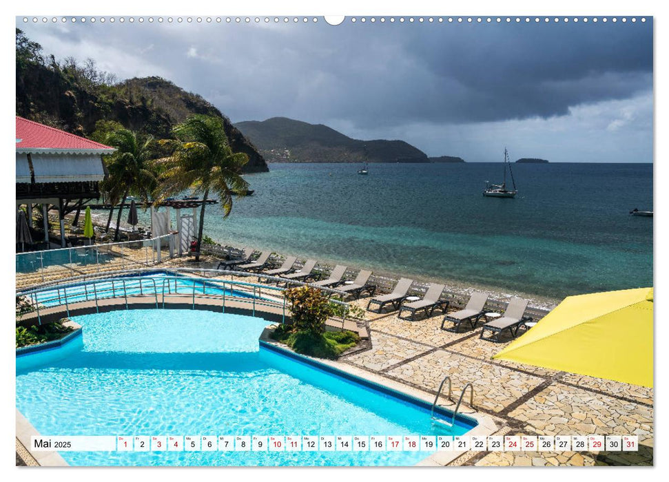 Karibik - Les Saintes - Terre De Haut (CALVENDO Premium Wandkalender 2025)