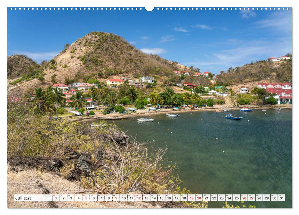 Karibik - Les Saintes - Terre De Haut (CALVENDO Premium Wandkalender 2025)