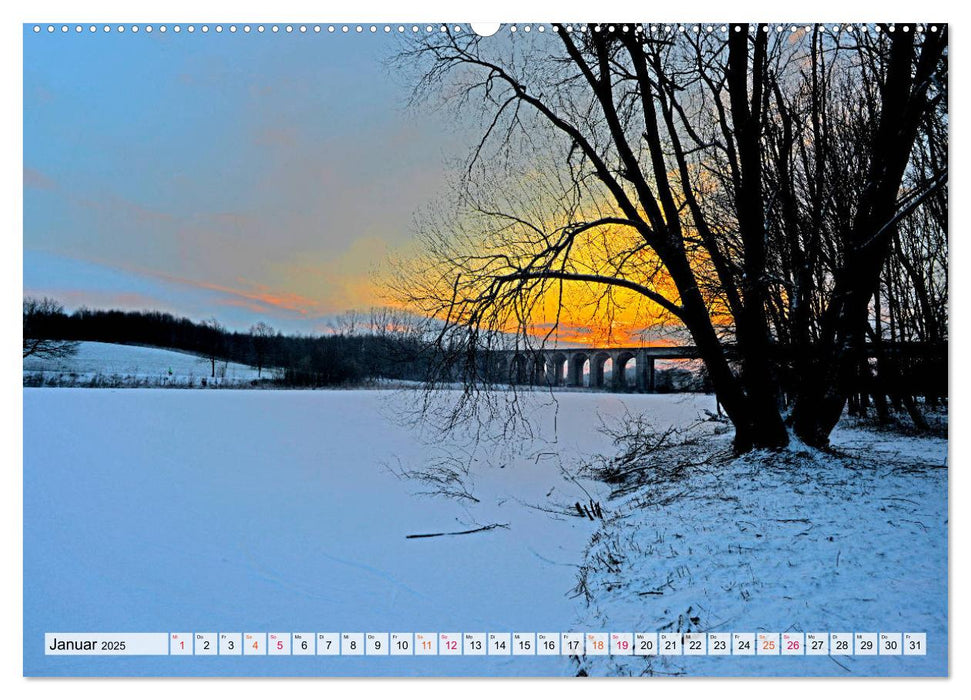 Bielefeld - Der Obersee - unendliche Motive... (CALVENDO Wandkalender 2025)