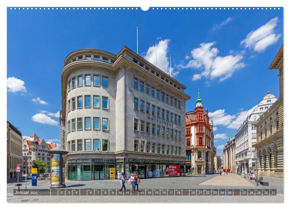 Ein Sommertag in Leipzig (CALVENDO Premium Wandkalender 2025)