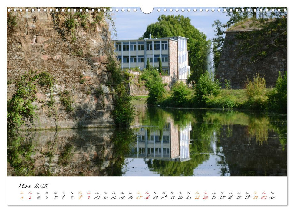 Saarlouis - Stadt des Sonnenkönigs (CALVENDO Wandkalender 2025)