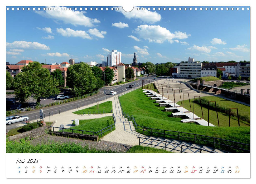 Saarlouis - Stadt des Sonnenkönigs (CALVENDO Wandkalender 2025)