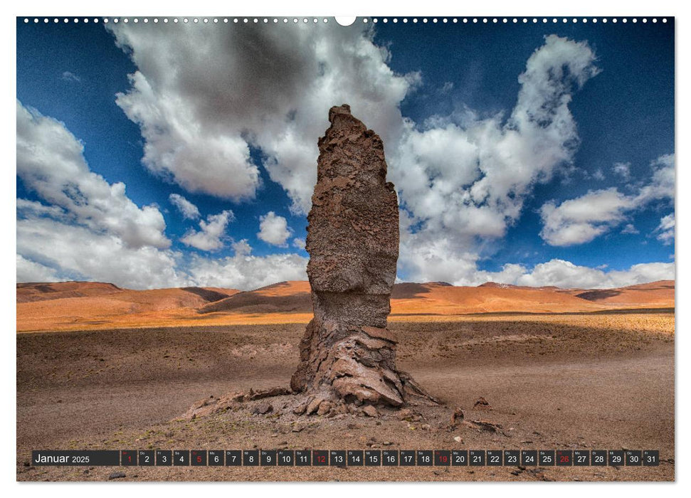 Traumwelt Chile (CALVENDO Wandkalender 2025)