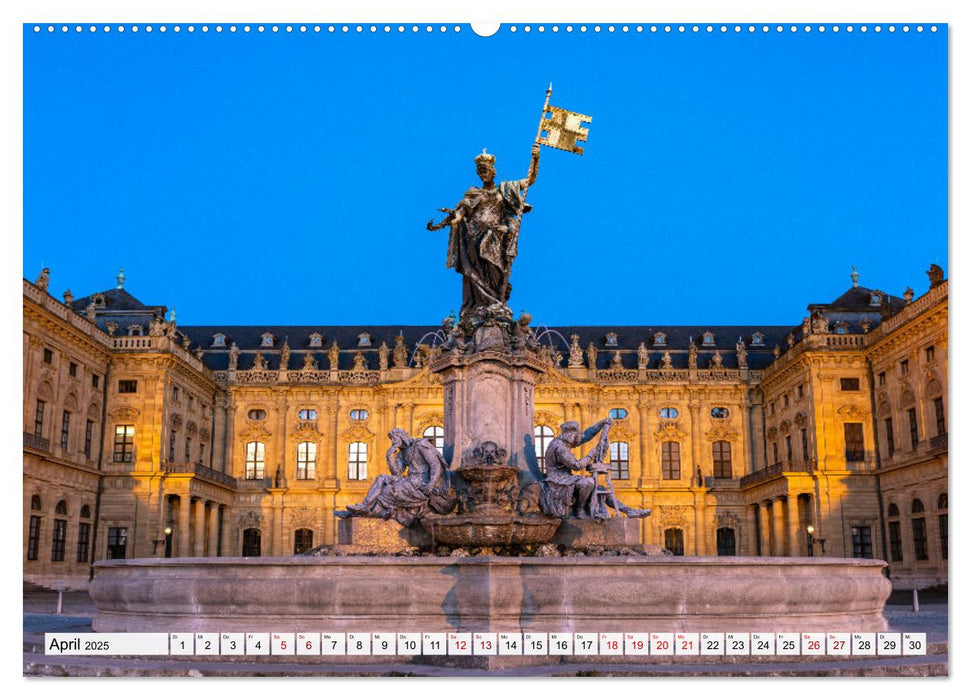 Würzburg - Bayern (CALVENDO Wandkalender 2025)