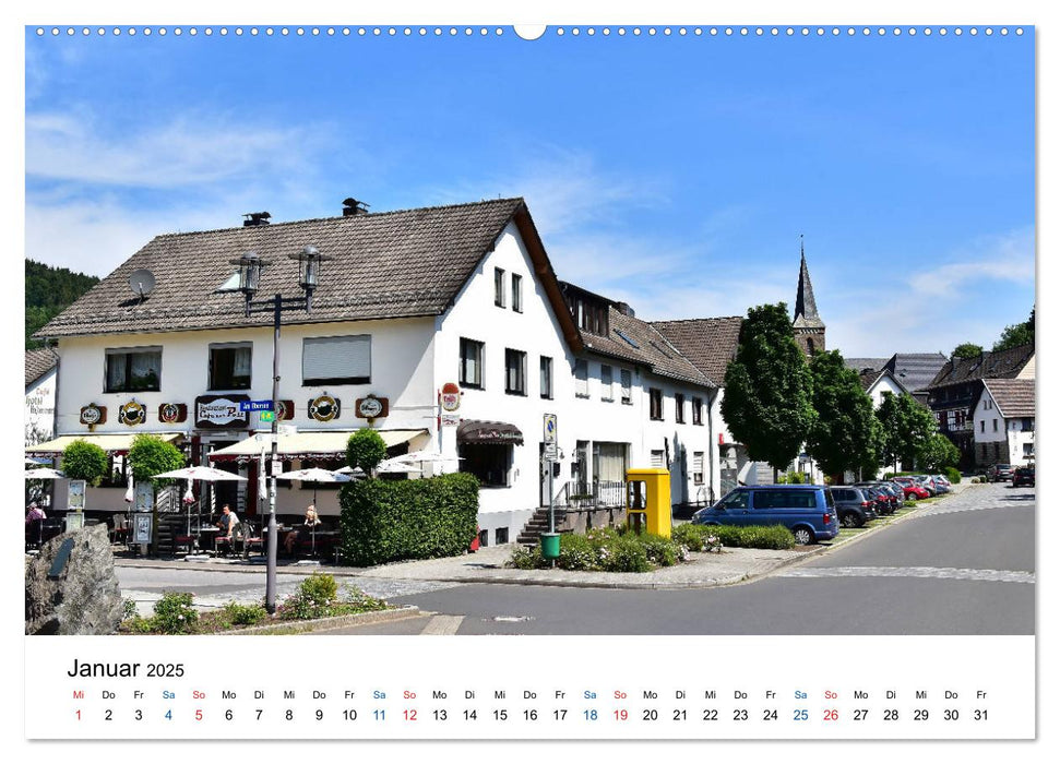 Einruhr in der Eifel (CALVENDO Premium Wandkalender 2025)