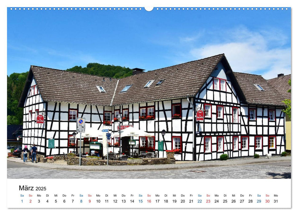 Einruhr in der Eifel (CALVENDO Premium Wandkalender 2025)