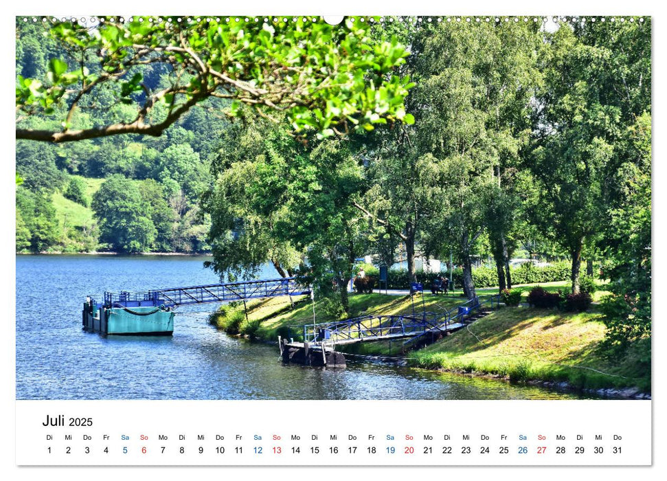 Einruhr in der Eifel (CALVENDO Premium Wandkalender 2025)