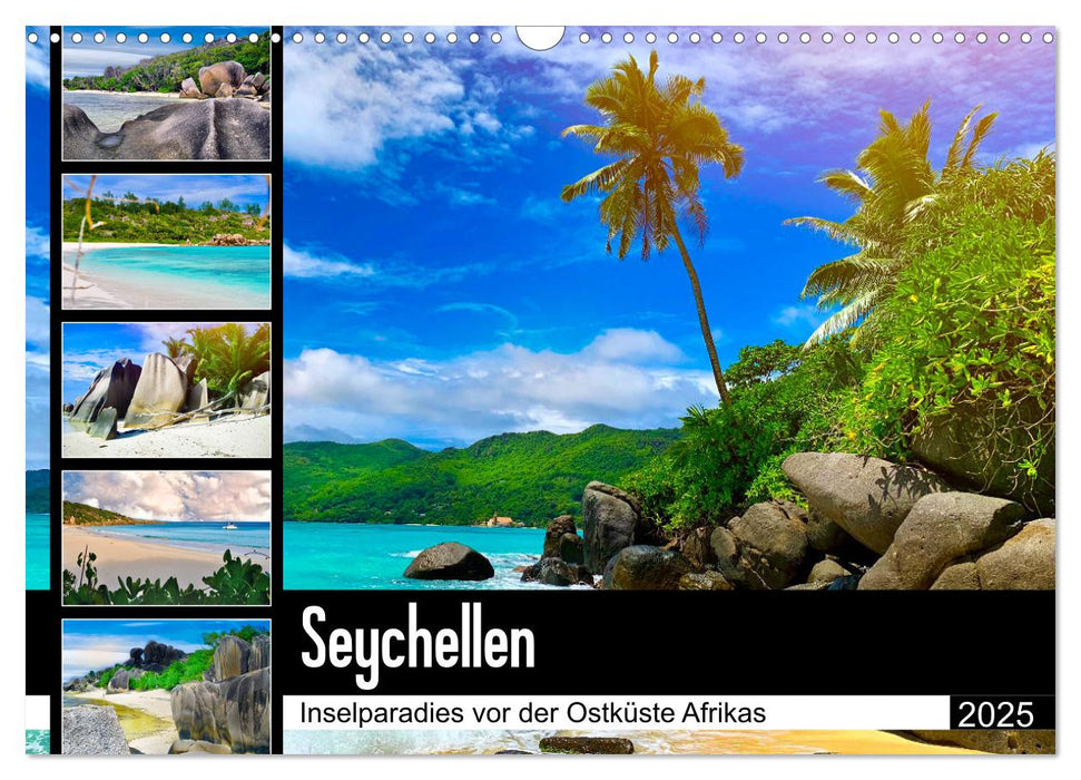 Seychellen - Inselparadies vor der Ostküste Afrikas (CALVENDO Wandkalender 2025)