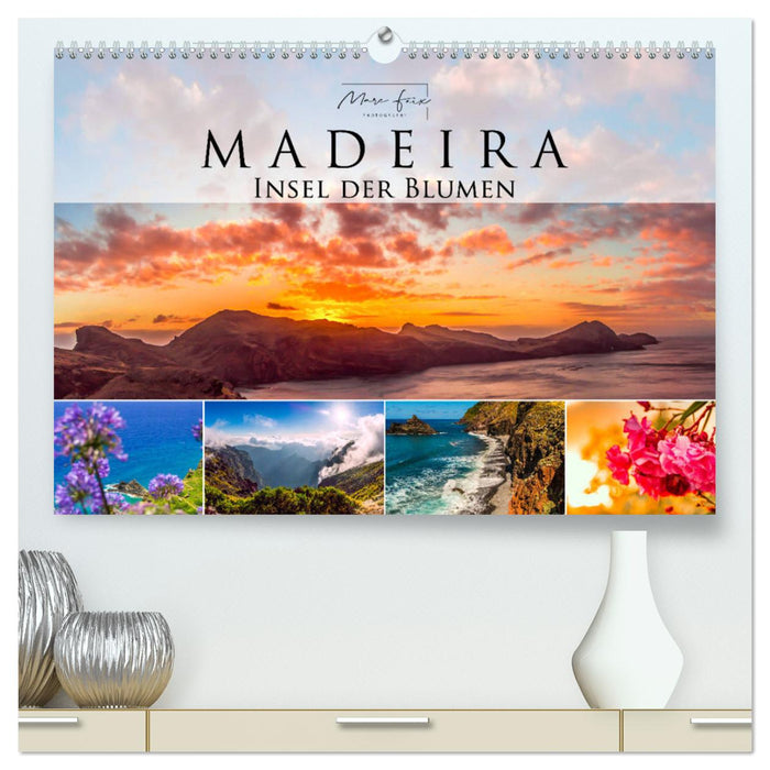 Madeira - Insel der Blumen 2025 (CALVENDO Premium Wandkalender 2025)
