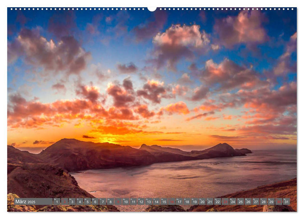 Madeira - Insel der Blumen 2025 (CALVENDO Premium Wandkalender 2025)