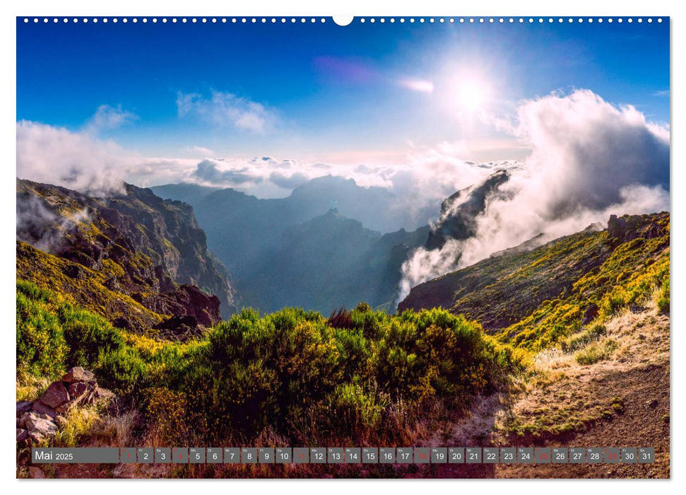 Madeira - Insel der Blumen 2025 (CALVENDO Premium Wandkalender 2025)