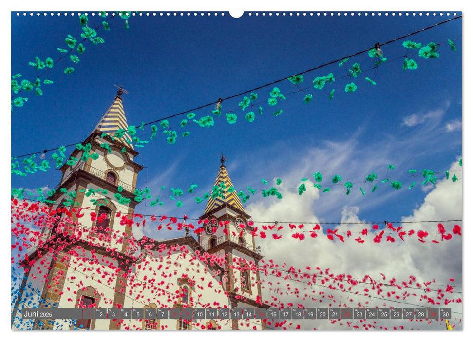 Madeira - Insel der Blumen 2025 (CALVENDO Premium Wandkalender 2025)