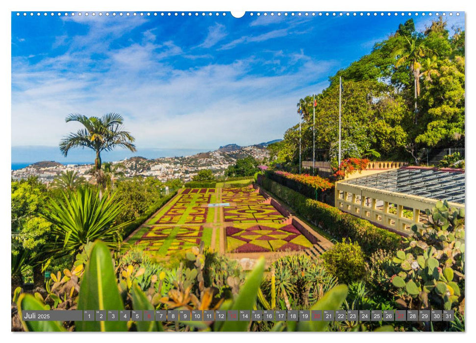 Madeira - Insel der Blumen 2025 (CALVENDO Premium Wandkalender 2025)