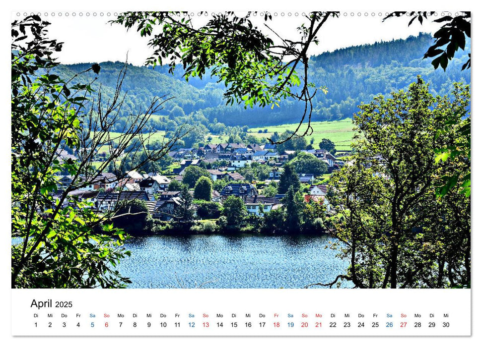 Einruhr in der Eifel (CALVENDO Wandkalender 2025)