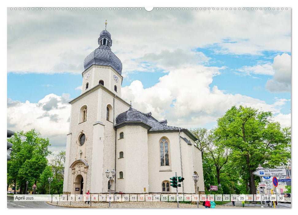 Plauen Impressionen (CALVENDO Premium Wandkalender 2025)