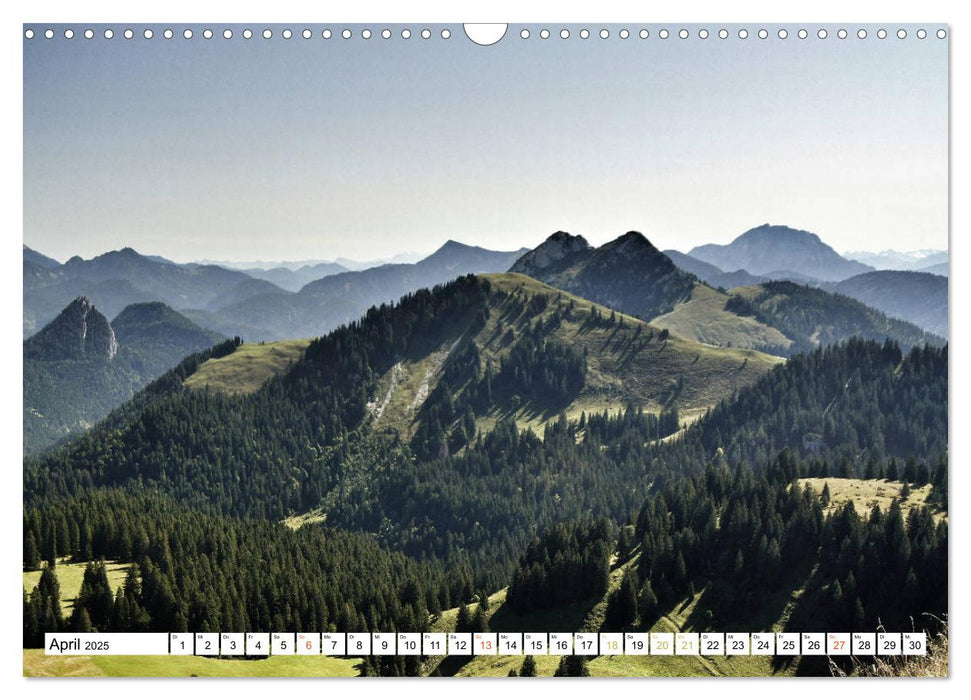 Münchner Bergwelten (CALVENDO Wandkalender 2025)