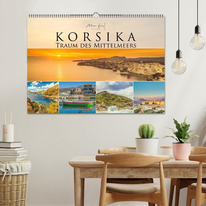 Korsika - Traum des Mittelmeers 2025 (CALVENDO Wandkalender 2025)